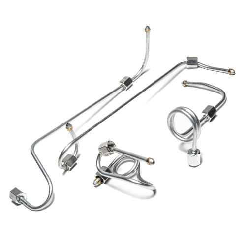 Трубка топливная высокого давления, МТЗ, ЗИЛ, дв. ММЗ, комплект 4шт.