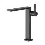 Смеситель для раковины высокий Sancos Linn, черный матовый, арт. SC9020MB