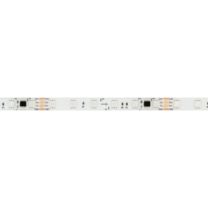 Светодиодная лента Arlight 12W/m 60LED/m 5060SMD разноцветный 5М SPI-SE-B60-10mm 24V 039601