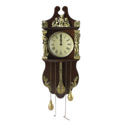 Helios Line Часы настенные классические с маятником и гирями Деметра