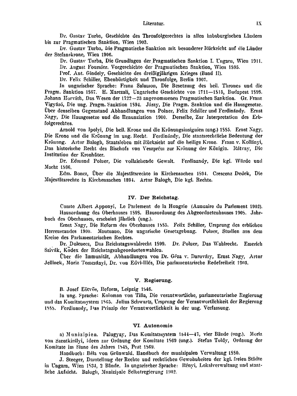 Ungarisches Verfassungsrecht | Henrik Marczali