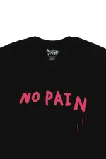 Футболка Indigo Stuff No Pain Черная