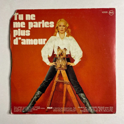 Винтажная виниловая пластинка LP Sylvie Vartan La Drole De Fin (France 1975) 7 дюймов, 45 RPM, Single