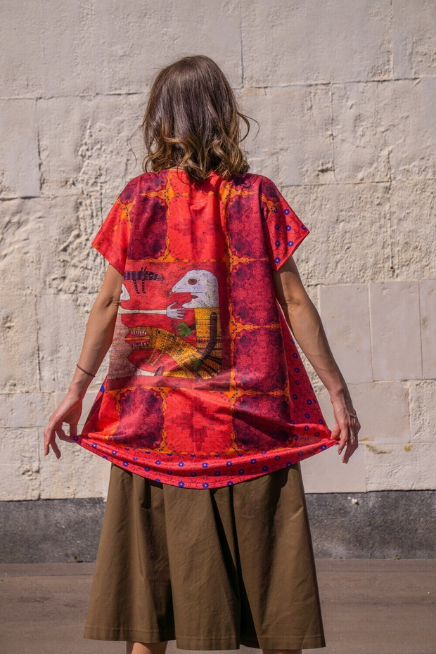 Футболка "Химера", по мотивам живописи Виктора Браунера