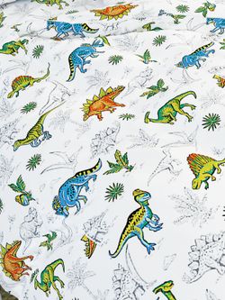Комплект наволочек 2шт  "Динозавры" 50х70 см