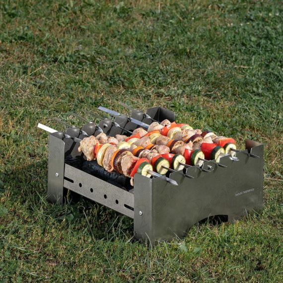 Мангал раздвижной Helios Light 360х340х180мм, сталь 0,8мм (HS-МР.01-Э) Helios (0)