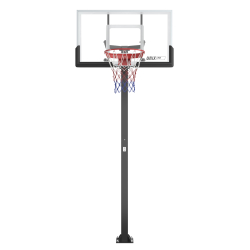 Баскетбольная стойка стационарная UNIX Line B-Stand-PC 54"x32" R45 H230-305 см