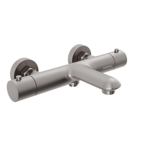 Смеситель для ванны и душа Abelsberg Perfecta INF61101BN с термостатом, титан