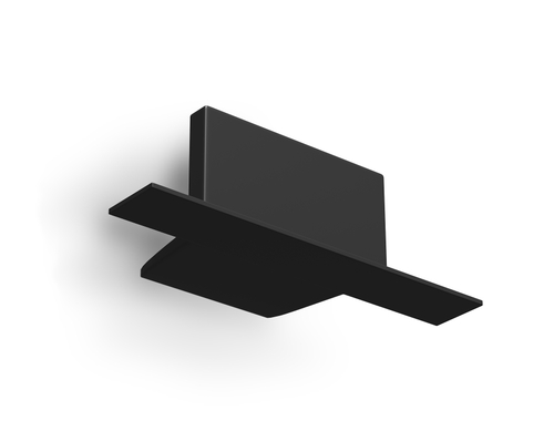 Заглушка для встраиваемого шинопровода Standard 220V GL7200 BK черный 58.6*18*15 (2шт. в упаковке)