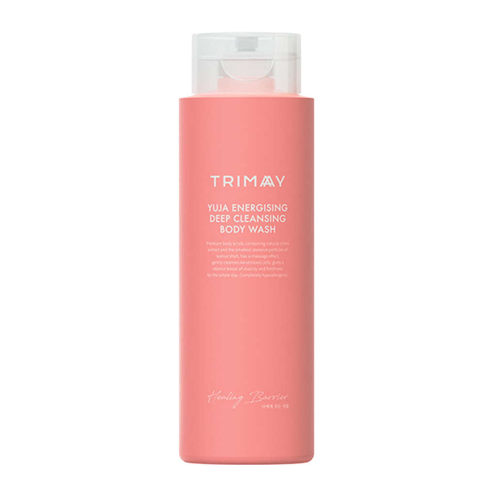 Витаминный гель-скраб с юдзу Trimay Healing Barrier Yuja Energising Deep Cleansing Body Wash