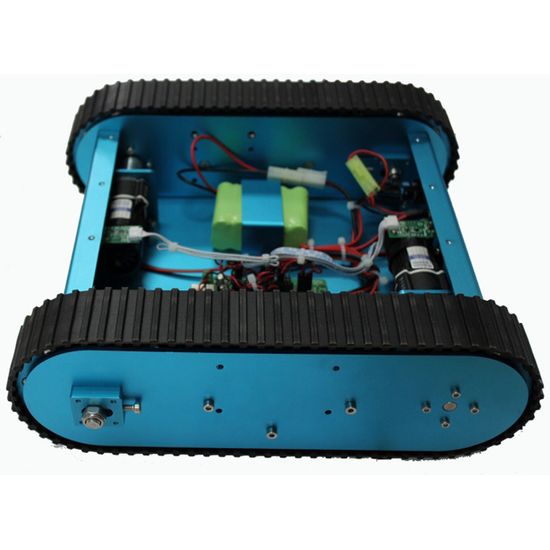 Учебный комплект продвинутого уровня для проектирования и конструирования колесных и гусеничных роботов