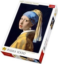 Puzzle "1000 Art Collection" - Girl with a pearl earring / Bridgeman