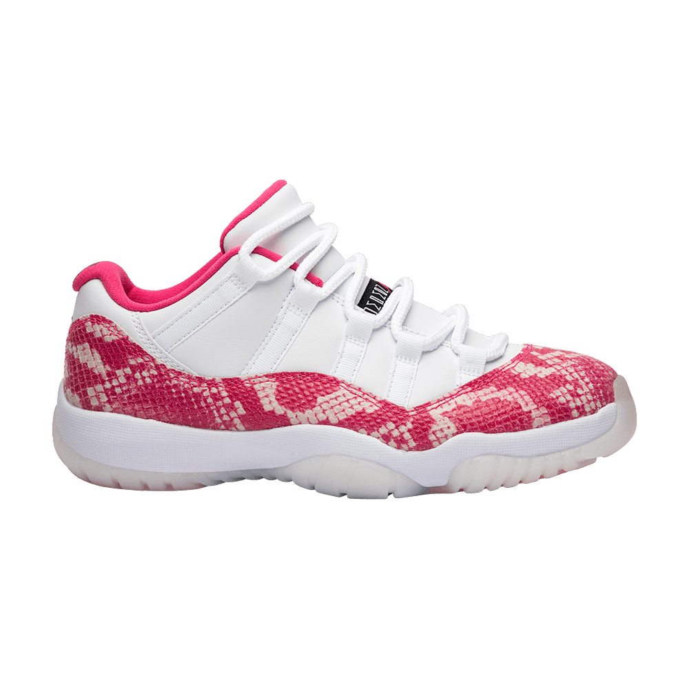 Кроссовки Jordan Air Jordan 11 Pink Snakeskin (Женская размерная сетка)