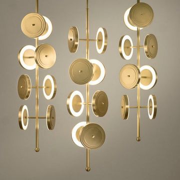 replica light  Larose Guyon LE ROYER CHANDELIER gold