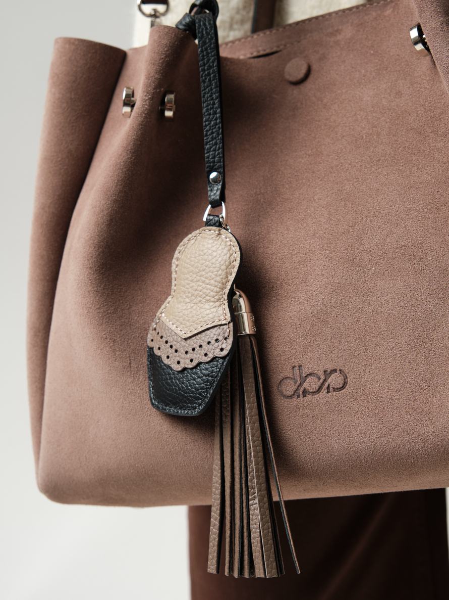 Замшевая сумка Vasilisa DBR 31210 капучино