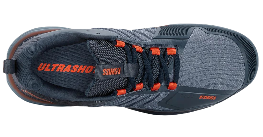 Мужские кроссовки теннисные K-Swiss Ultrashot 3 HB Men - orion blue/windward blue/scarlet ibis