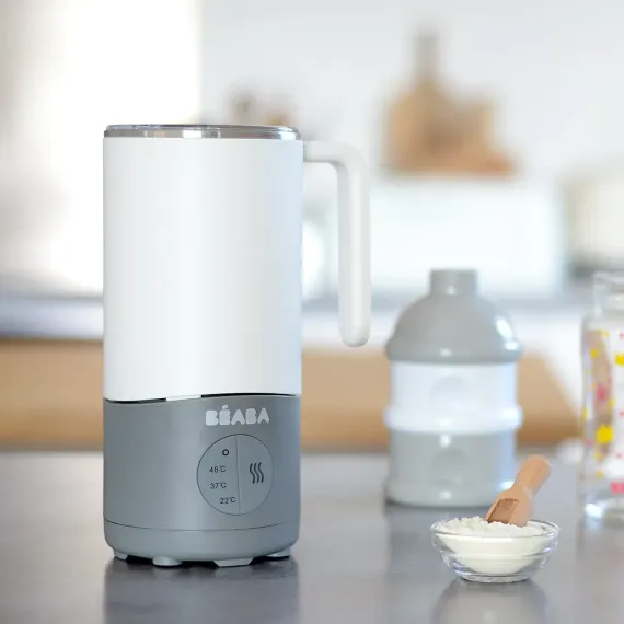 Подогреватель воды и смесей Beaba Milk Prep White-grey