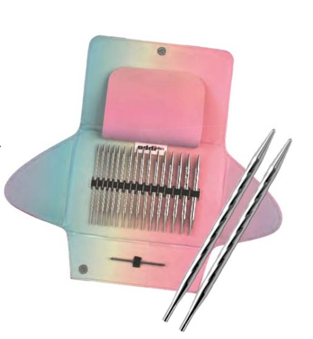 Набор круговых спиц со сменными лесками addiClick Unicorn Laсe Long