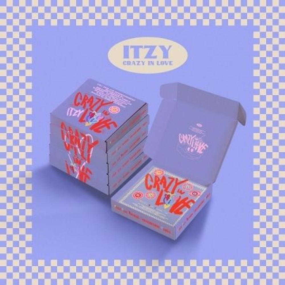 Альбом ITZY - CRAZY IN LOVE 1st Album 6 Version SET
