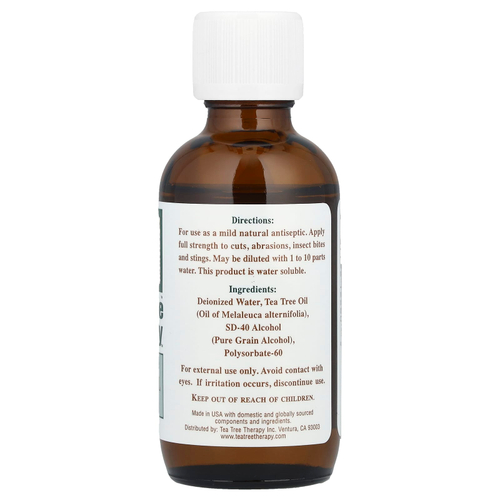 Tea Tree Therapy, масло чайного дерева, 60 мл (2 жидк. унции)