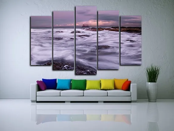 Модульная картина "Спокойный океан"