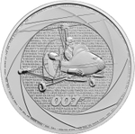 United Kingdom, 2 Pounds 2024 – James Bond "Bond Films of the 1960s" (1 oz Fine Silver)