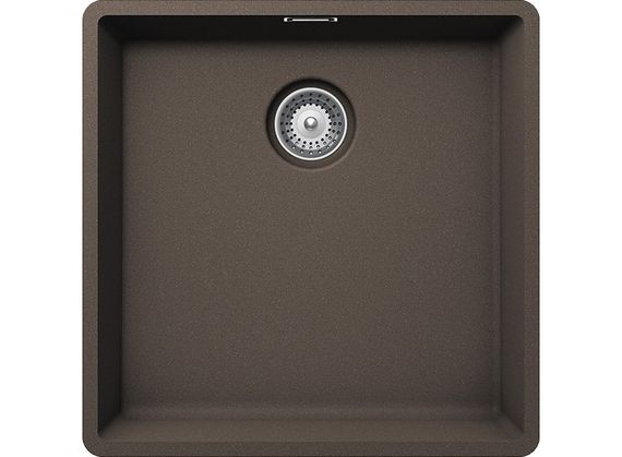 Мойка SCHOCK Brooklyn 50 Cristalite 456х456 (подстольный монтаж) мокка