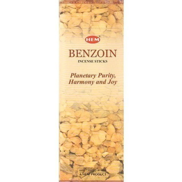 HEM Benzoin шестигранник Благовоние Бензоин