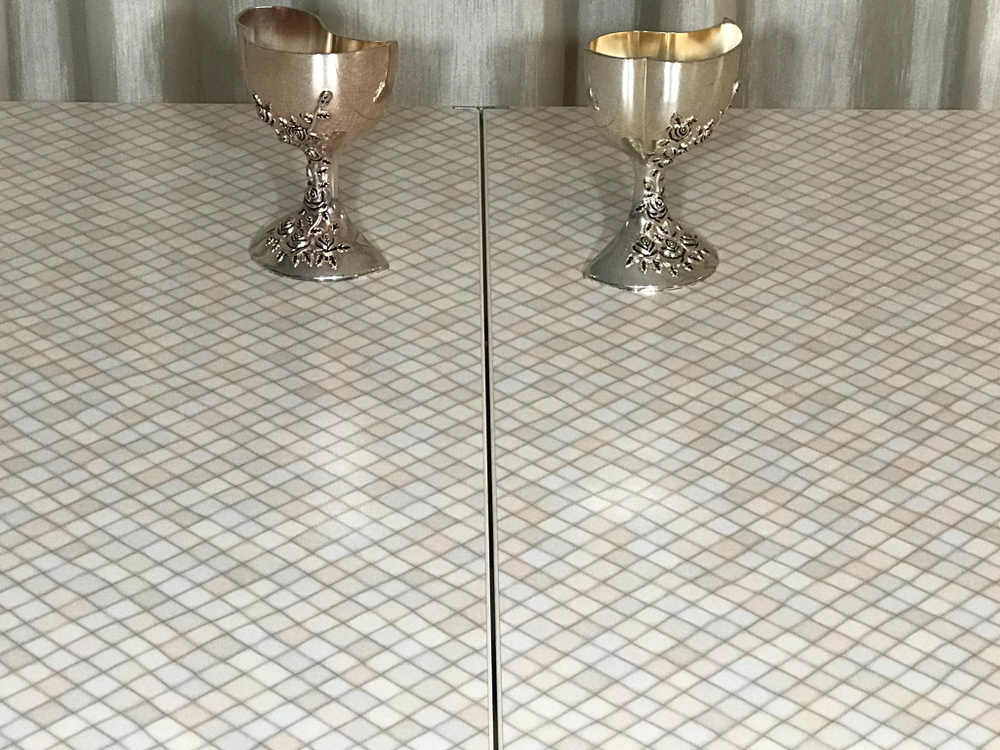 Кухонный раскладной стол с ящиком Wide Italian mosaic