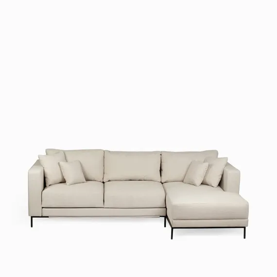 Диван раскладной Colston правосторонний 288 см, светло-серый