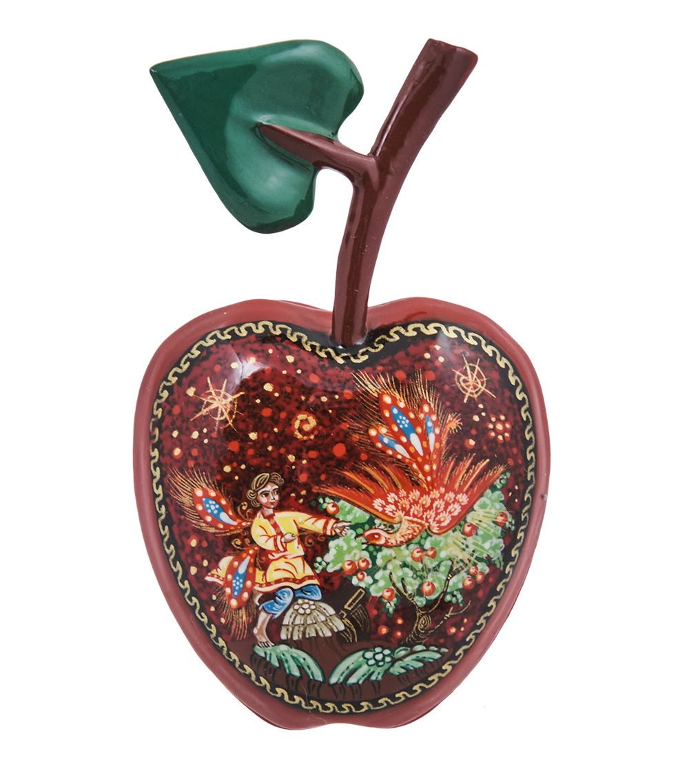 Народные промыслы ШК-15/11-G Шкатулка «Яблоко»