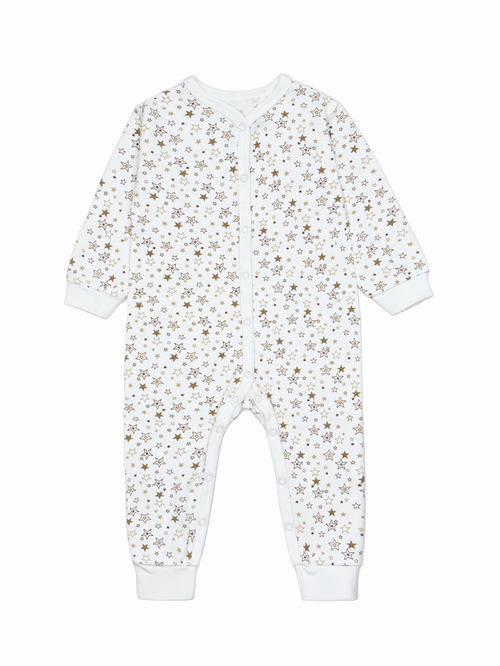 Комбинезон Sleep Звездочки chocolate (68;74)