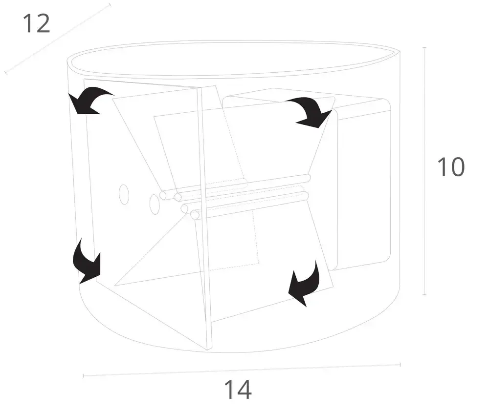 Фасадный светильник Arte Lamp