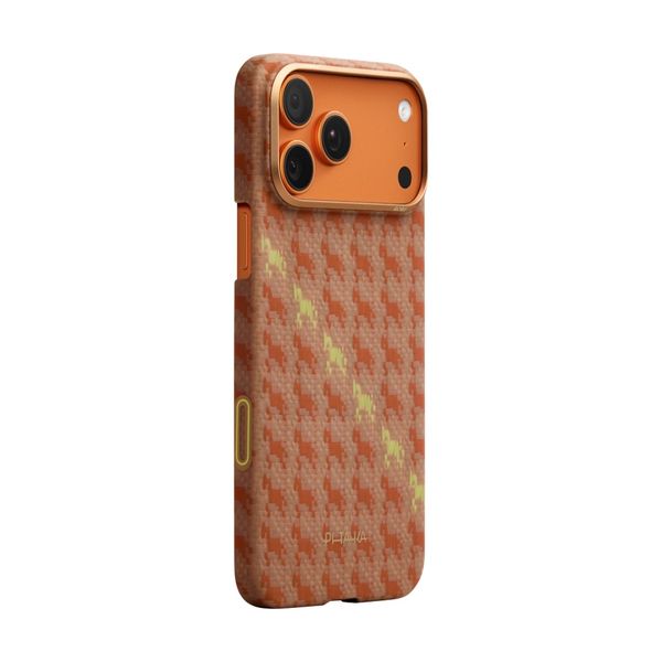 Чехол Pitaka Edge Case для iPhone 17 Pro, Янтарный | Amber