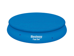 Тент для бассейнов с надувным бортом Bestway Fast Set Pools 366 см (d 395 см) (58034 BW)