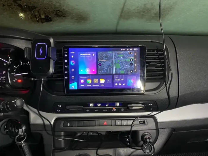 Магнитола для Peugeot Traveller/Expert, Citroen SpaceTourer/Jumpy, Opel Zafira Life/Vivaro - Airok RX-2907 Android 13, Быстрая, SIM-слот