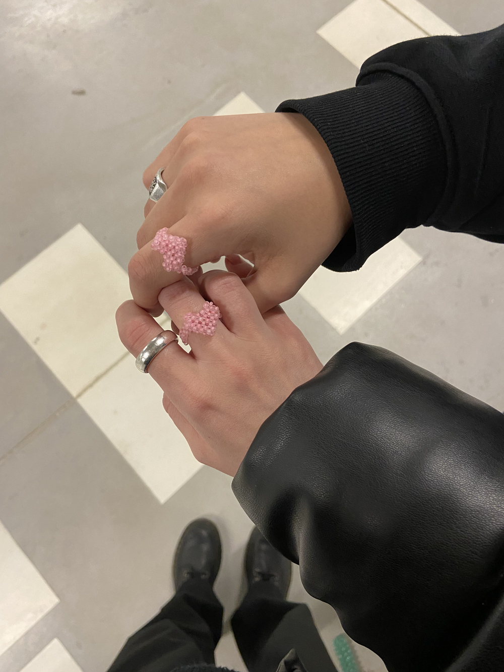 mini LOVE ring