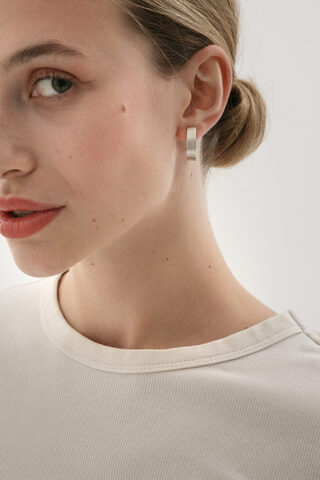 Моносерьга Полукруг базовая