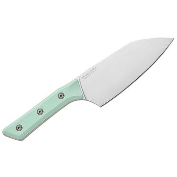 Нож кухонный Microtech Santoku 3200-10CA  с клинком из стали M390MK, рукоять G10