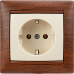 Рамка 1 пост тонированное дерево Valena Classic LEGRAND