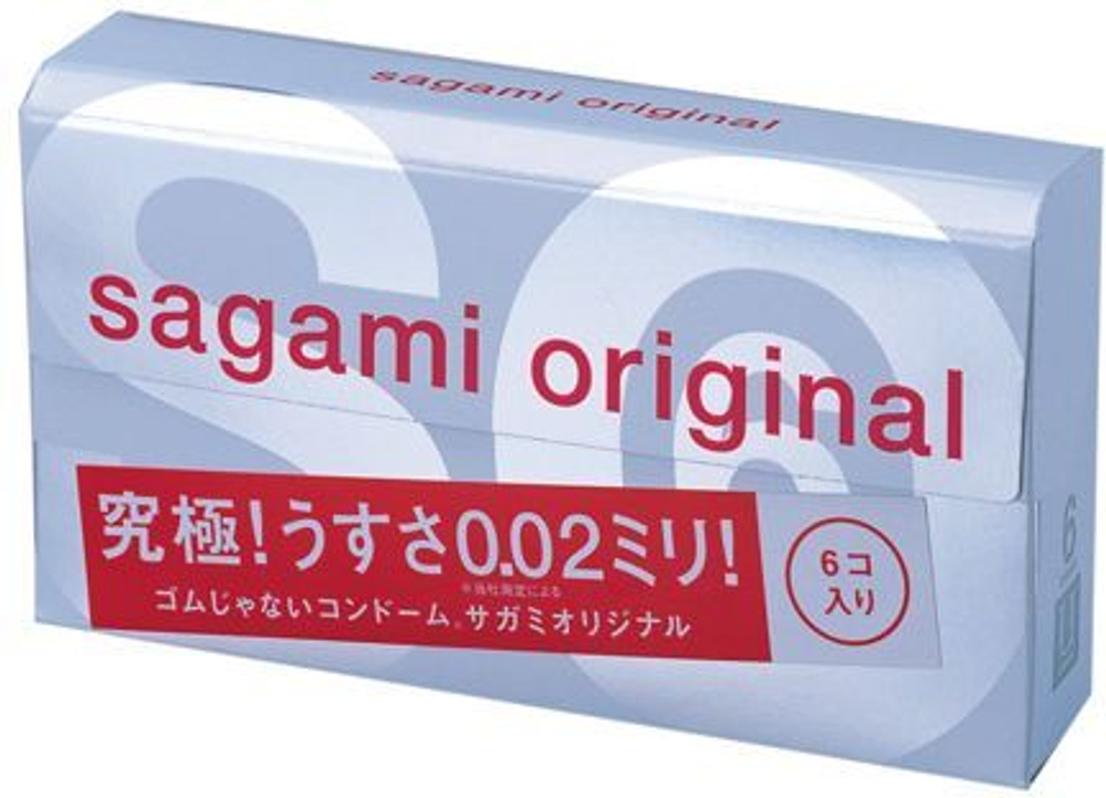 Презервативы Sagami "Original 0.02" 6 шт.