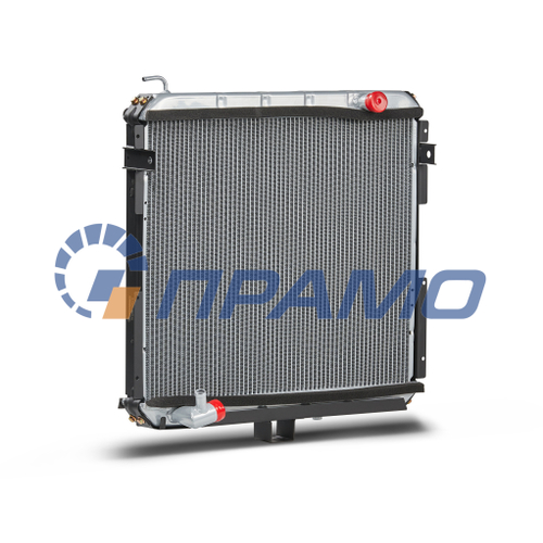 ЛР33106-1301010-10 (ПРАМО) Радиатор охлаждения двигателя алюминиевый 2х рядный