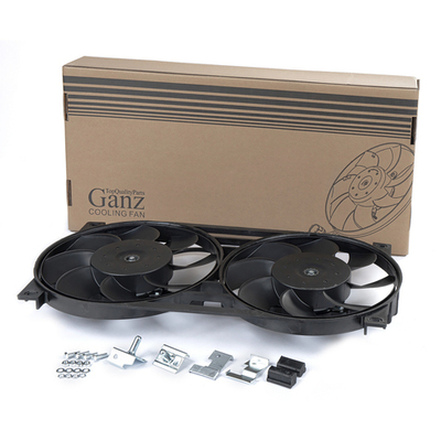 Вентилятор охлаждени в сборе ВАЗ 21214 (тип ВАЛЕЕ, двойной) GANZ GIC06250