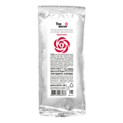 Мастика сахарная красная 100 г