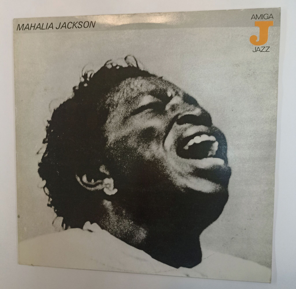 Винтажная виниловая пластинка LP Mahalia Jackson Джексон Махалия (GDR 1978)