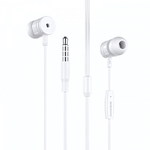 Гарнитура Borofone M31, вакуумные, разъем Jack, кабель 1.2 м White