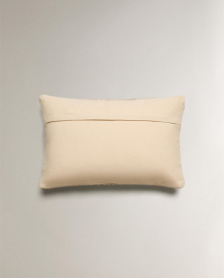Zara Home наволочка декоративная из хлопка, синий, 40x60 см