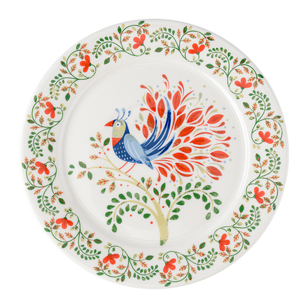 Тарелка fantail bird из коллекции birds of paradise, D21 см