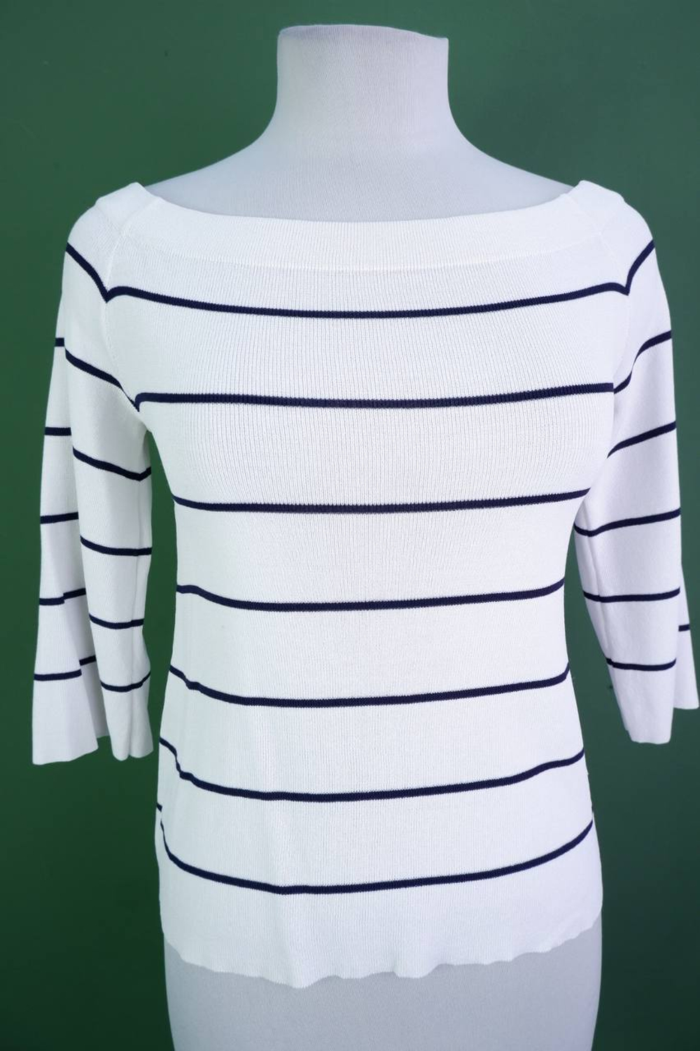 Джемпер в полоску, визуально на 44/46 размер