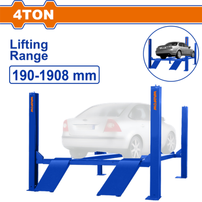 Четырехстоечный электрогидравлический подъемник